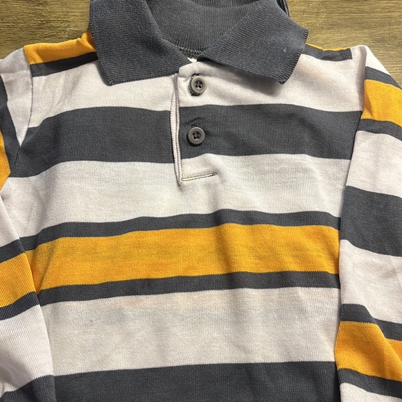 Vtg Healthtex Boy Sz 6 Multicolored Striped Polo With Corduroy Pants Set USA - Picture 5 of 16